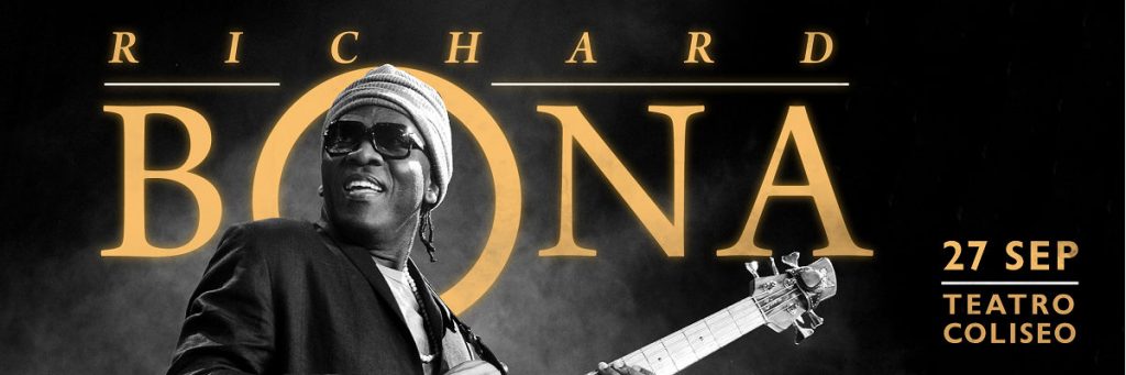 RICHARD BONA  Jueves 27 de Septiembre 21 h.