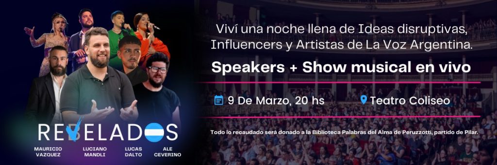 ARGENTINA POTENCIA - REVELADOS  Jueves 9 de marzo 20h