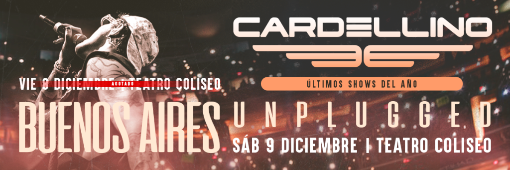 CARDELLINO  8 y 9 de diciembre 21h