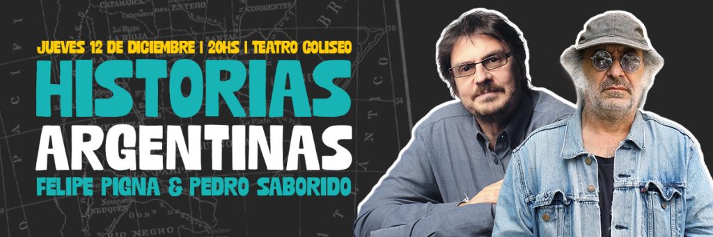 HISTORIAS ARGENTINAS  Jueves 12 de diciembre 20h